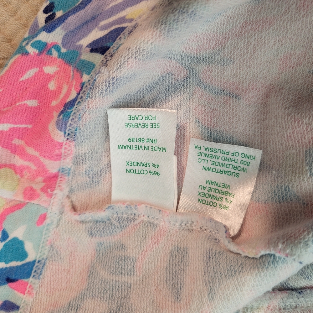 Lilly Pulitzer Pink and Blue Floral Jacket - Picture 10 of 11